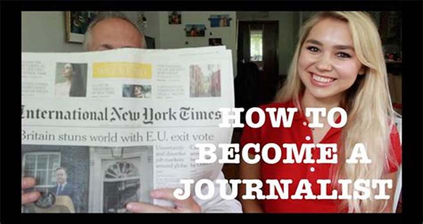 How to Start a Career as a Journalist